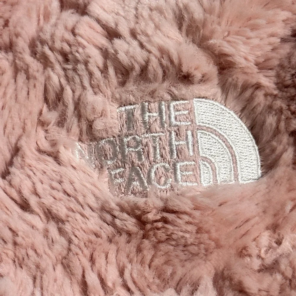 Sz L Large 14-16 The North Face Girl's Reversible Sherpa Jacket Long Sleeve Pink
